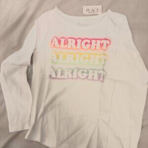 Girl's NWT Long-Sleeved T-Shirt